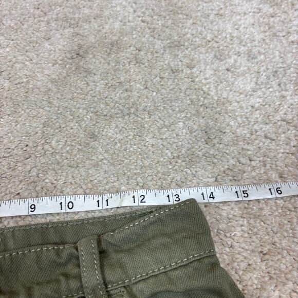 Reformation Bailey High Rise Utility Pants Women's 24 Military Cargo Wide Leg - Picture 5 of 11